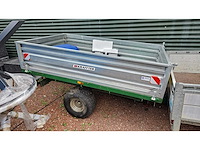 Iseki 315 minitractor met diverse aanbouwdelen en aanhanger - afbeelding 10 van  26