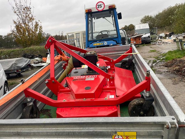 Iseki 315 minitractor met diverse aanbouwdelen en aanhanger - afbeelding 15 van  26