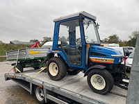Iseki 315 minitractor met diverse aanbouwdelen en aanhanger - afbeelding 21 van  26