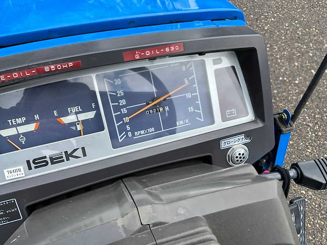 Iseki landhope 155 4wd minitractor - afbeelding 9 van  25