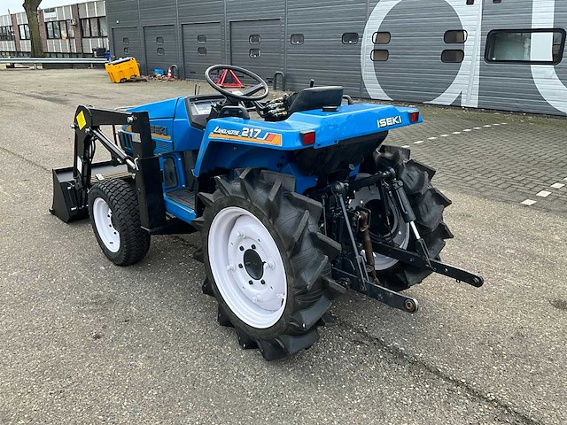 Iseki landhope 217 4wd minitractor met voorlader - afbeelding 22 van  28