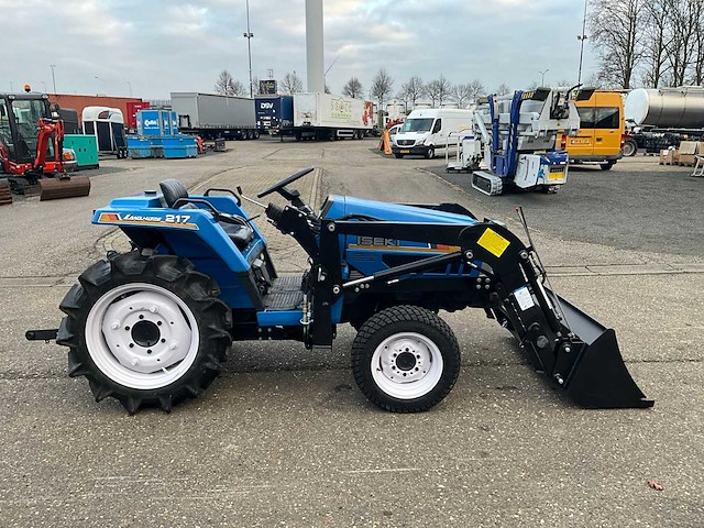 Iseki landhope 217 4wd minitractor met voorlader - afbeelding 25 van  28