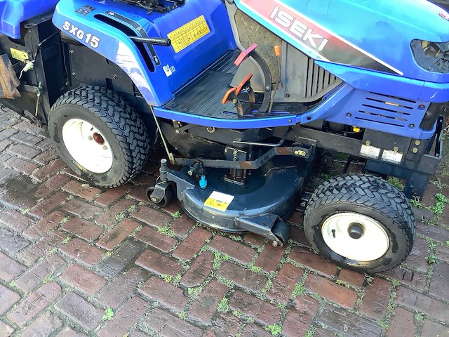 Iseki sgx15h zitmaaier - afbeelding 11 van  11