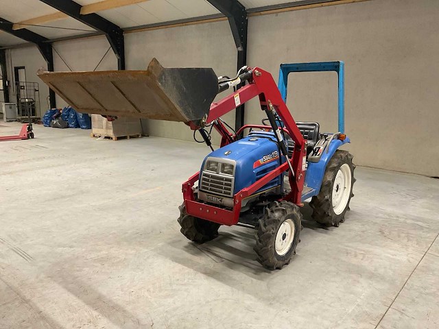 Iseki sial 19 tractor met voorlader - afbeelding 17 van  17