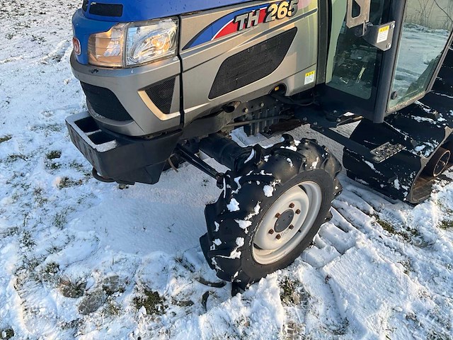 Iseki th 265 minitractor met rupsonderstel - afbeelding 3 van  21