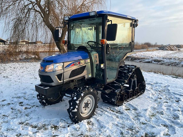 Iseki th 265 minitractor met rupsonderstel - afbeelding 1 van  21