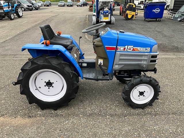 Iseki tm15 4wd minitractor - afbeelding 21 van  24