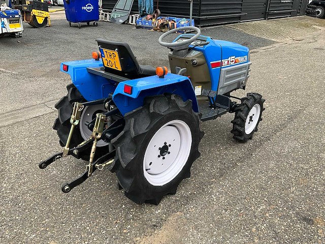 Iseki tm15 4wd minitractor - afbeelding 23 van  24