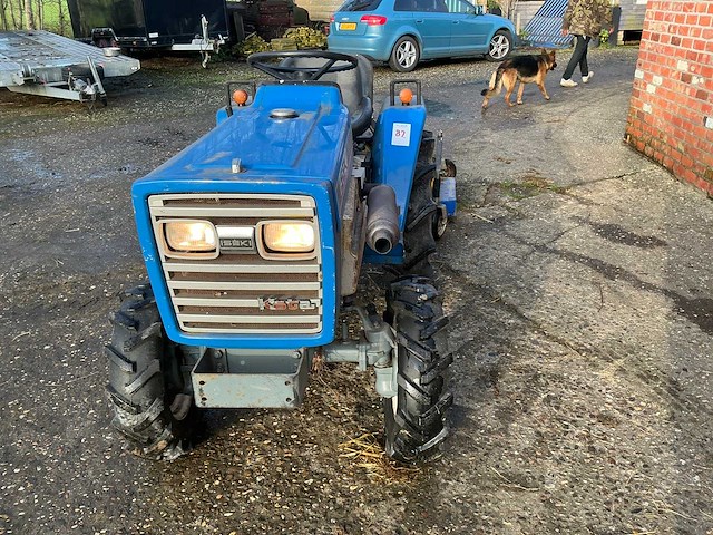 Iseki tu1500 vierwielaangedreven minitractor met maaidek - afbeelding 2 van  23