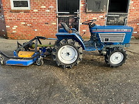 Iseki tu1500 vierwielaangedreven minitractor met maaidek - afbeelding 4 van  23