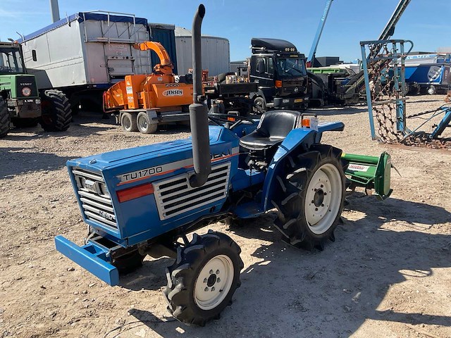 Iseki tu1700 minitractor met grondfrees - afbeelding 1 van  14