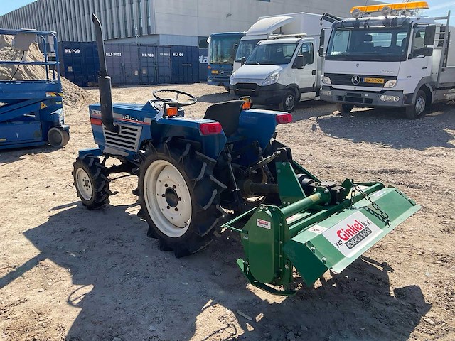 Iseki tu1700 minitractor met grondfrees - afbeelding 7 van  14