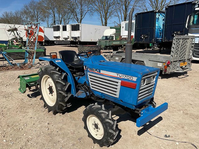 Iseki tu1700 minitractor met grondfrees - afbeelding 9 van  14