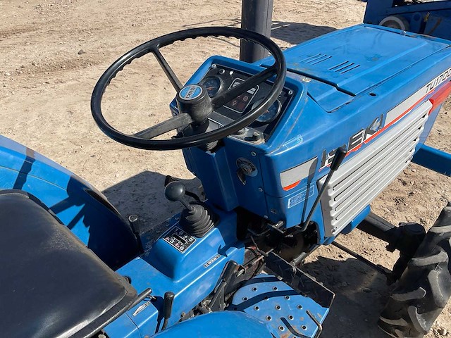 Iseki tu1700 minitractor met grondfrees - afbeelding 11 van  14