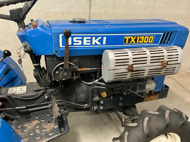 Iseki tx1300 minitractor - afbeelding 8 van  18