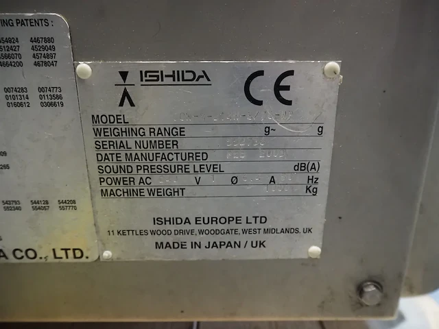 Ishida / optima - afbeelding 4 van  15