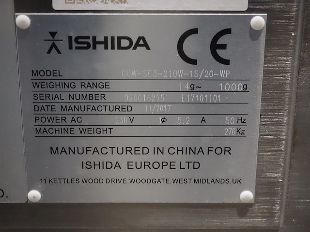 Ishida - afbeelding 2 van  10