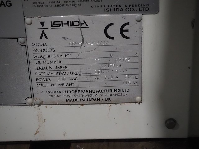 Ishida - afbeelding 10 van  10