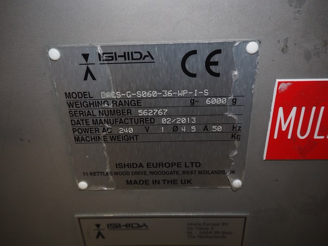 Ishida - afbeelding 8 van  16