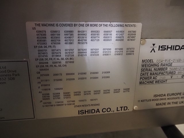 Ishida - afbeelding 19 van  32