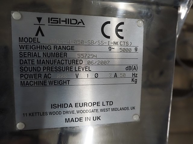 Ishida - afbeelding 7 van  15