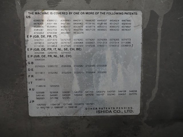 Ishida - afbeelding 9 van  18