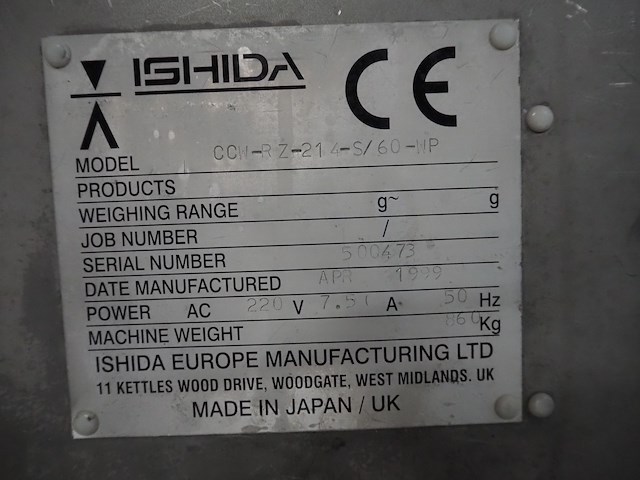 Ishida - afbeelding 10 van  18