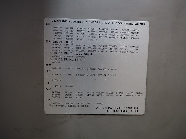 Ishida - afbeelding 15 van  22