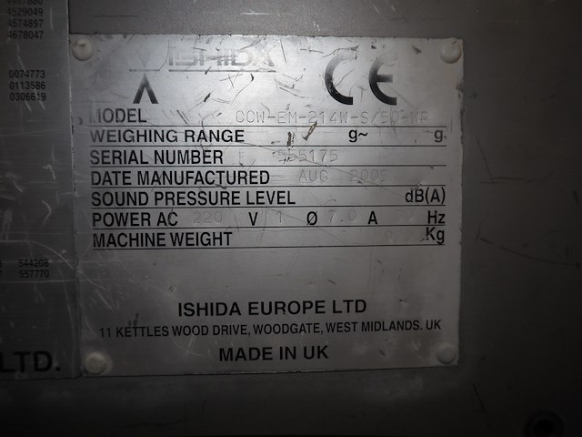 Ishida - afbeelding 13 van  29