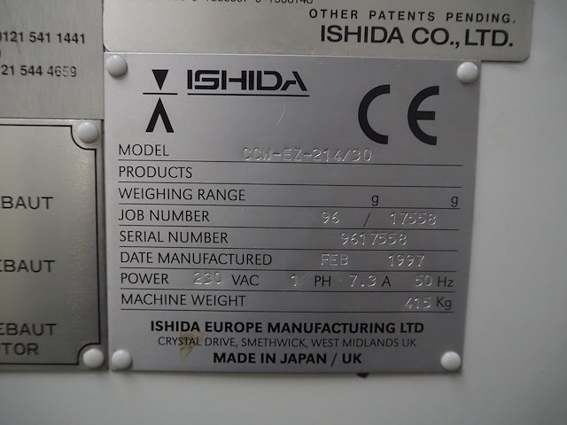 Ishida - afbeelding 14 van  14