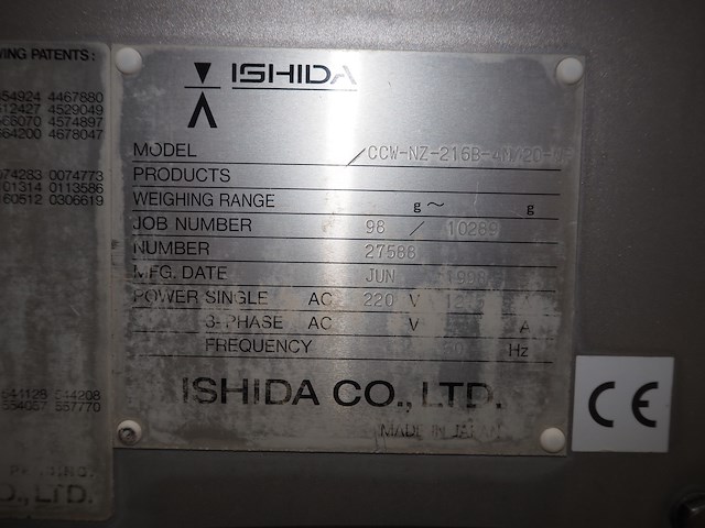 Ishida - afbeelding 2 van  10