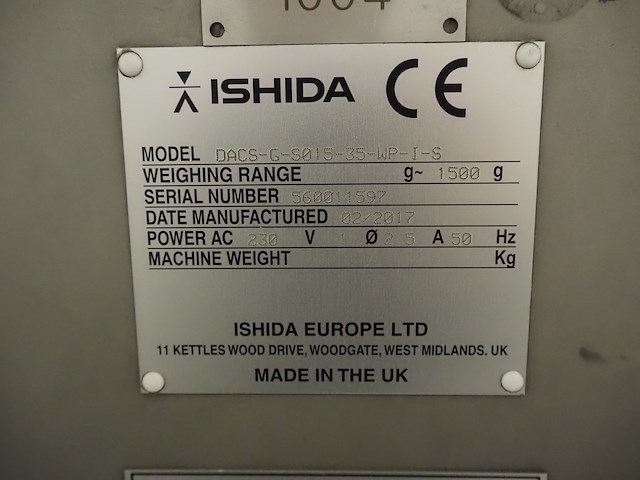 Ishida - afbeelding 3 van  11