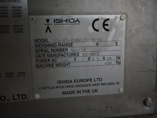 Ishida - afbeelding 6 van  15
