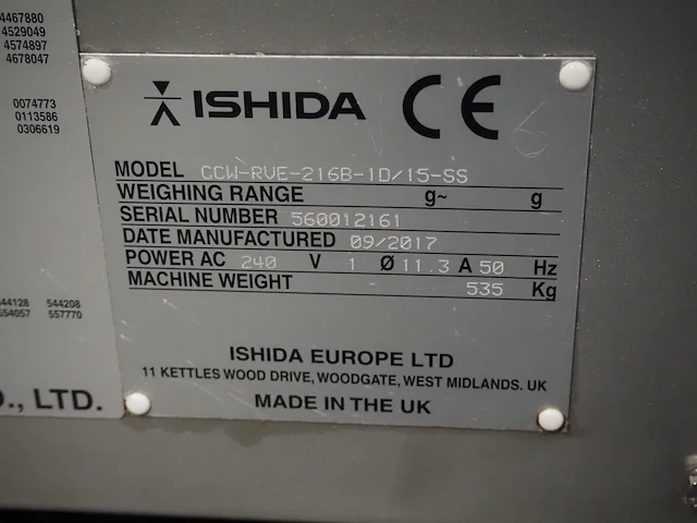 Ishida - afbeelding 10 van  10