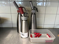 Isi rvs slagroomspuit (3x) - afbeelding 2 van  3