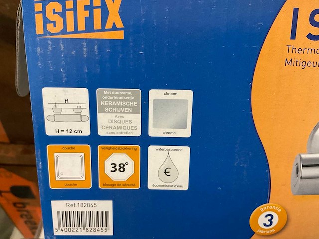 Isifix isisave thermostatische douchekraan - afbeelding 4 van  5