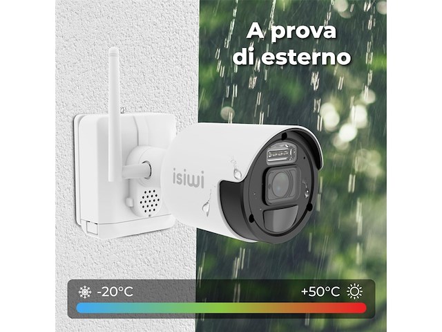 Isiwi connect air wifi videobewakingsset, 4 mp - afbeelding 1 van  5