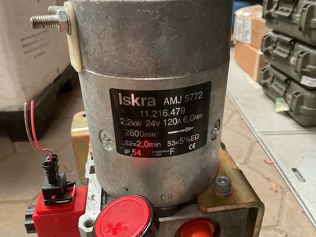 Iskra amj5772 hydraulische pompunit - afbeelding 3 van  3