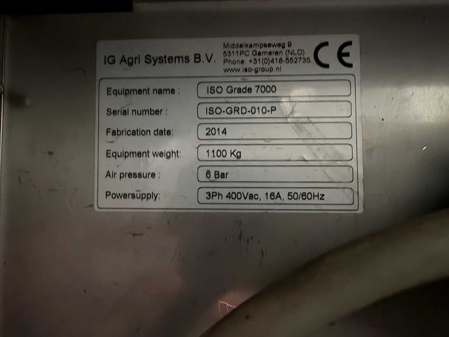 Iso group - 2014 - grade 7000 - volautomatische sorteermachine / grading machine - afbeelding 43 van  48