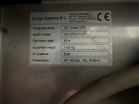 Iso group - 2014 - grade 7000 - volautomatische sorteermachine / grading machine - afbeelding 43 van  48