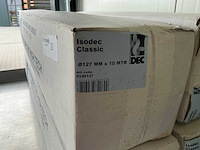 Isodec classic 127mm/10m ventilatiebuis (4x) - afbeelding 2 van  2
