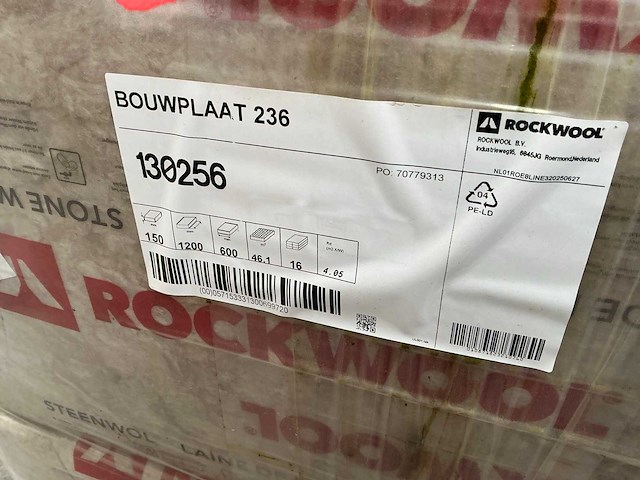 Isolatie rockwool - afbeelding 2 van  2