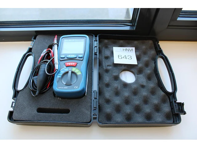 Isolatie weerstandstester insulation tester nieaff smitt irt-c - afbeelding 1 van  2