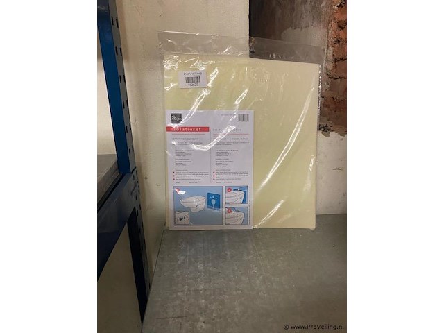Isolatieset t.b.v. wandcloset - afbeelding 1 van  1