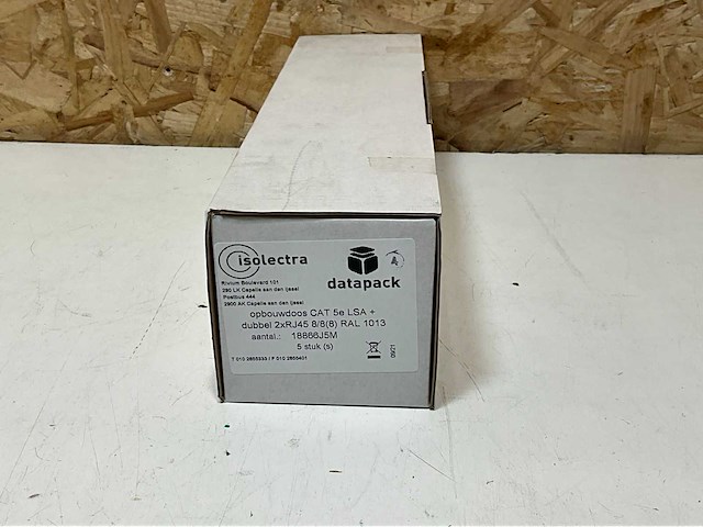 Isolectra cat 5 opbouwdoos (55x) - afbeelding 2 van  4