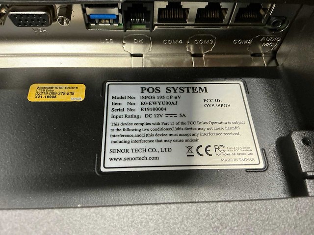 Ispos 195 pos system - afbeelding 3 van  4