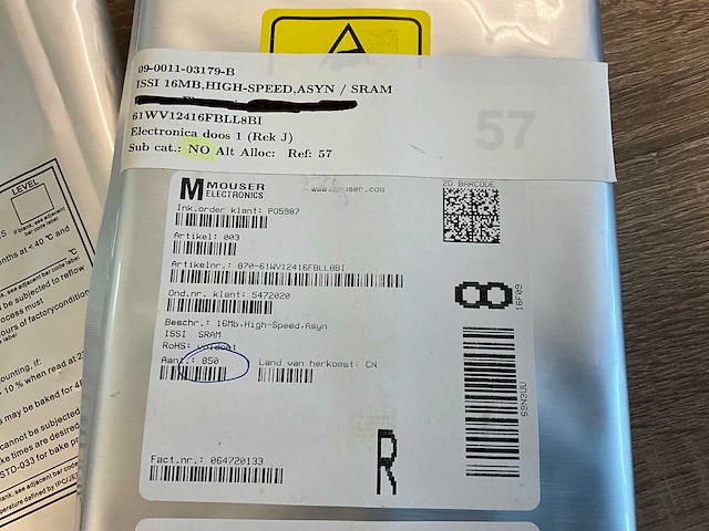 Issi 16mb highspeed sram (1800x) - afbeelding 3 van  3