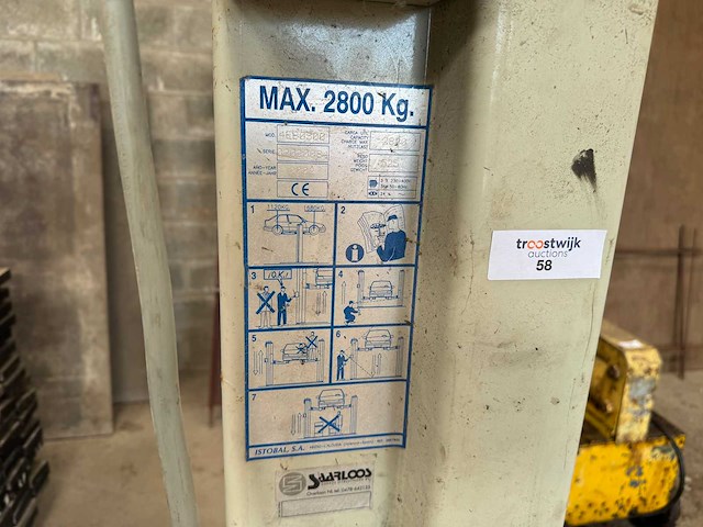 Istobal - hefbrug - afbeelding 3 van  4