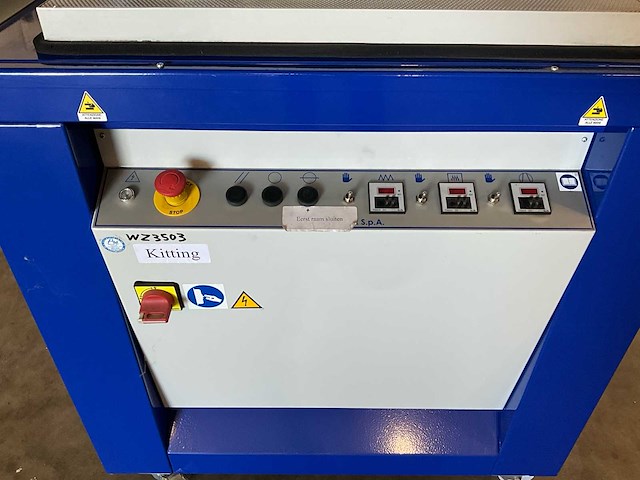 Ital dibipack skin 5070 ev semiautomatische skinpack-verpakkingsmachine - afbeelding 12 van  12