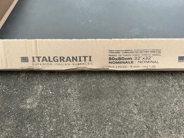 Italgraniti - metal iron - 80 x 80 cm vloertegel 51,2m2 - afbeelding 7 van  8